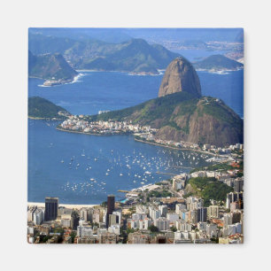Brazil: Rio de Janeiro landscape Magnet