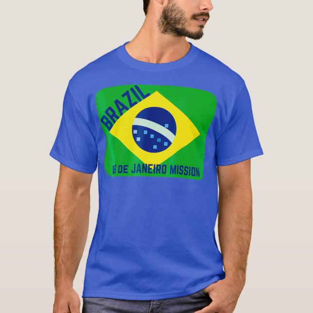 Brazil Rio de Janeiro LDS Mormon Mission T-Shirt (Front)