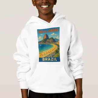 Brazil Rio De Janeiro Original Art Hoodie