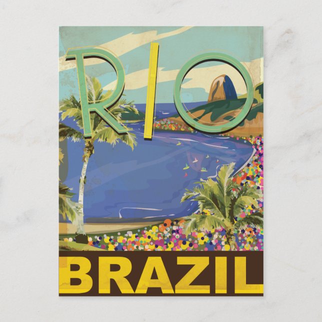 Brazil - Rio De Janeiro Postcard (Front)