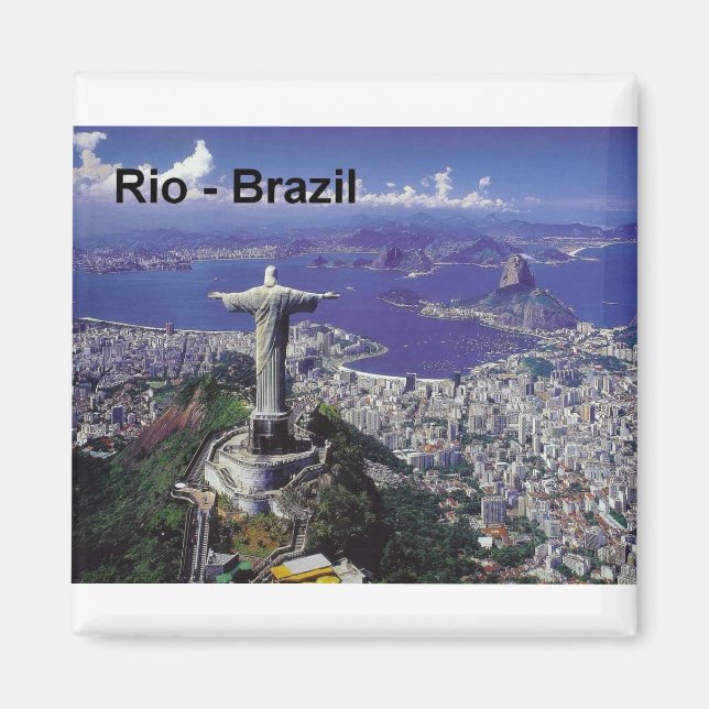 Brazil Rio De Janeiro (St.K.) Magnet (Front)