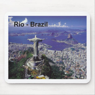 Brazil Rio De Janeiro (St.K.) Mouse Mat