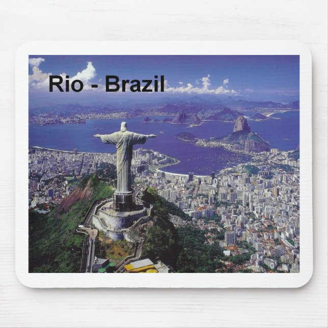 Brazil Rio De Janeiro (St.K.) Mouse Mat (Front)