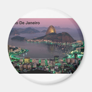 Brazil Rio De Janeiro Sugar Loaf Mountain (St.K.) Magnet