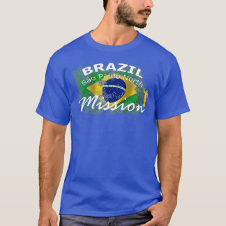 Brazil Sao Paulo North Mormon LDS Mission Gift T-Shirt