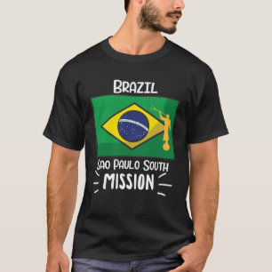 Brazil Sao Paulo South Mormon LDS Mission Missiona T-Shirt