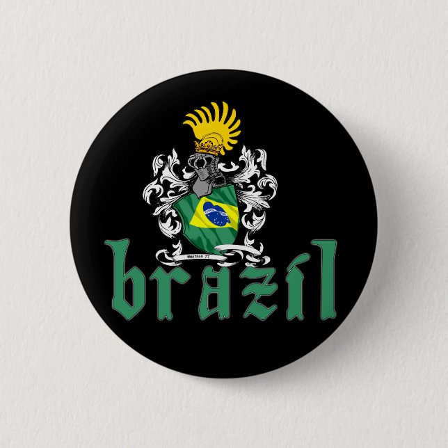 Brazil Shield Button (Front)