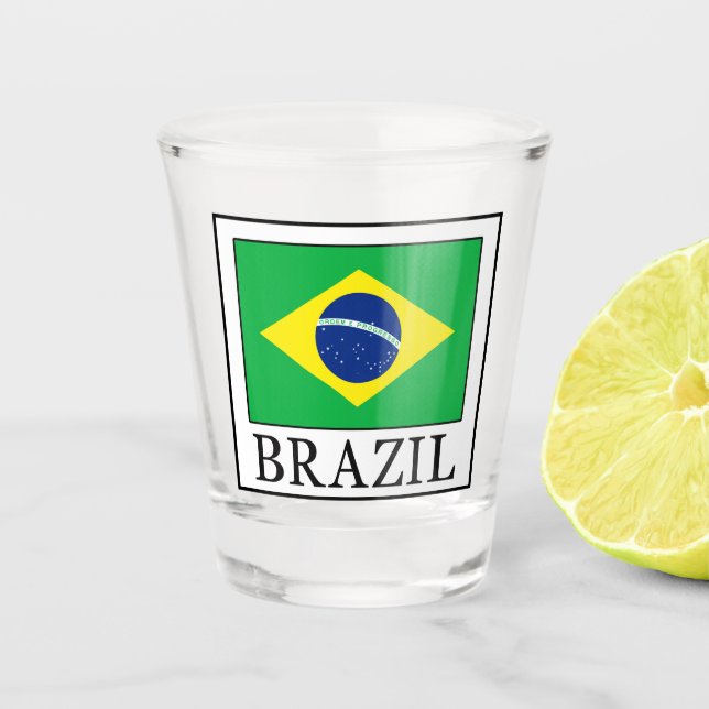 Brazil Shot Glass (Front)