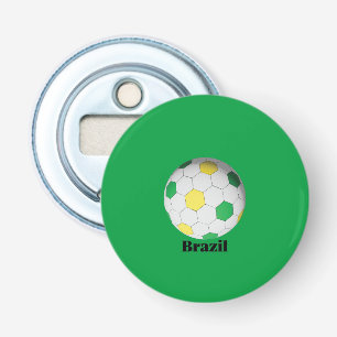 Brazil Soccer Bottle Opener
