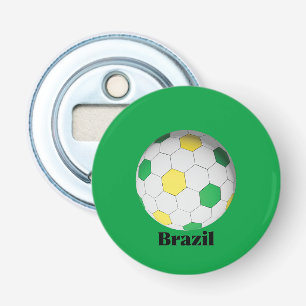 Brazil Soccer Bottle Opener