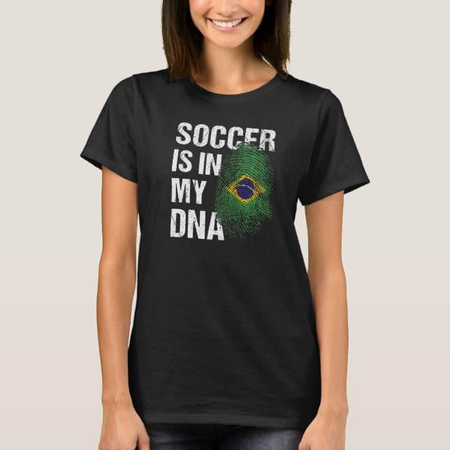Brazil Soccer Brazilian Football Brasil Futbol  2 T-Shirt (Front)