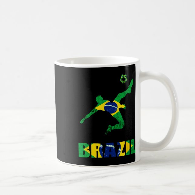Brazil Soccer Brazilian Footll Player Brasileiro P Coffee Mug (Right)