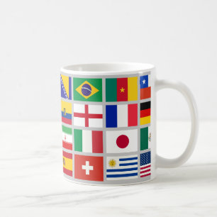 BRAZIL SOCCER COFFEE MUG