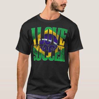 Brazil Soccer Design Brazil soccer fan T-Shirt