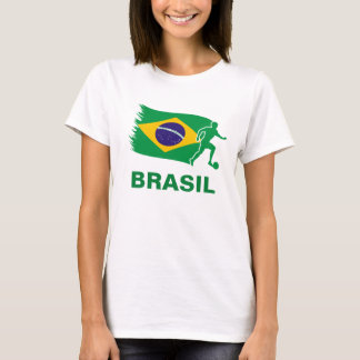 Brazil Soccer Flag T-Shirt