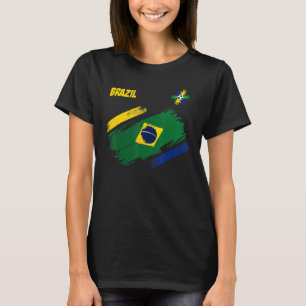 Brazil Soccer Football Brazilian Brazil National F T-Shirt