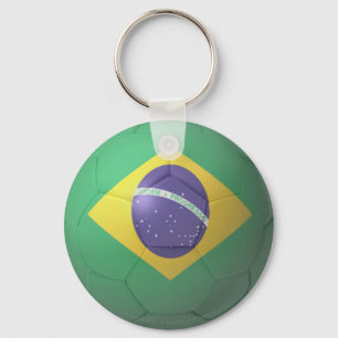 Brazil Soccer Key Ring