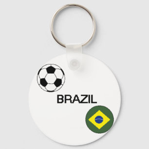 Brazil Soccer Keychain