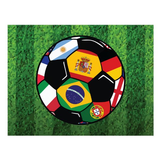 Brazil Soccer Postcard