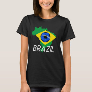 Brazil Soccer Team Supporter T-shirt