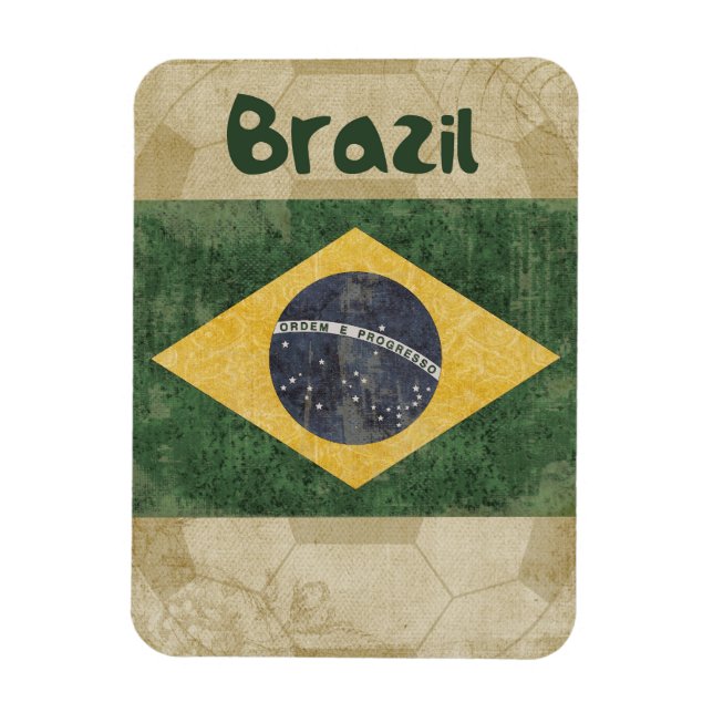 Brazil Souvenir Magnet (Vertical)