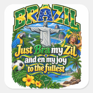 Brazil sticker