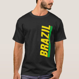 Brazil T shirt Brazilian Flag Brasil Gift Souvenir