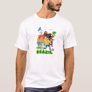 Brazil T-shirt, cute T-Shirt