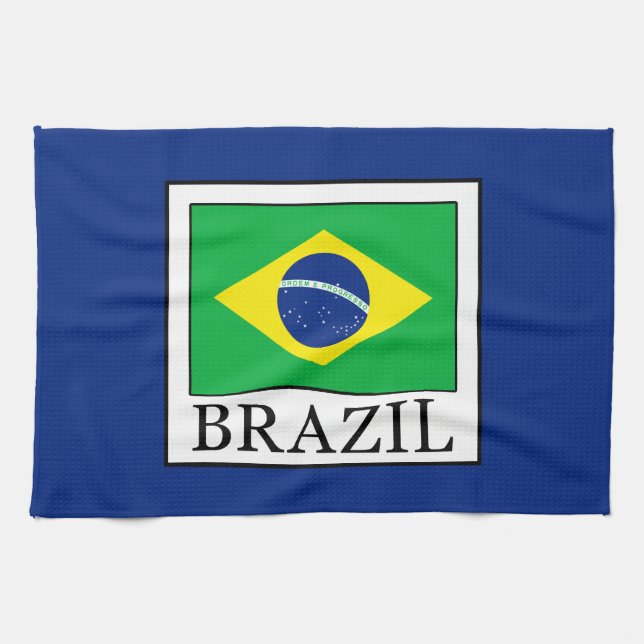 Brazil Tea Towel (Horizontal)