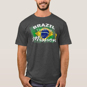 Brazil Teresina Mormon LDS Mission Missionary T-Shirt
