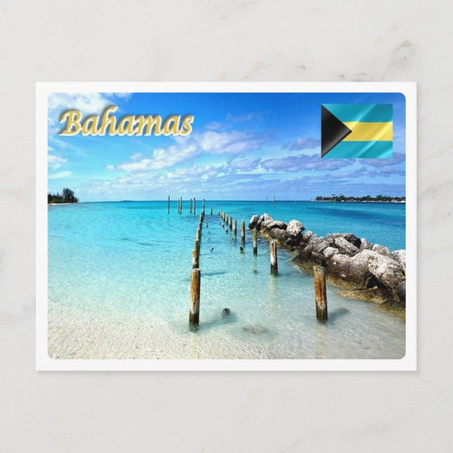 Brazil - The Bahamas - Jaws Beach - Postcard (Front)