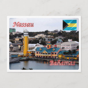 Brazil - The Bahamas - Nassau - Postcard