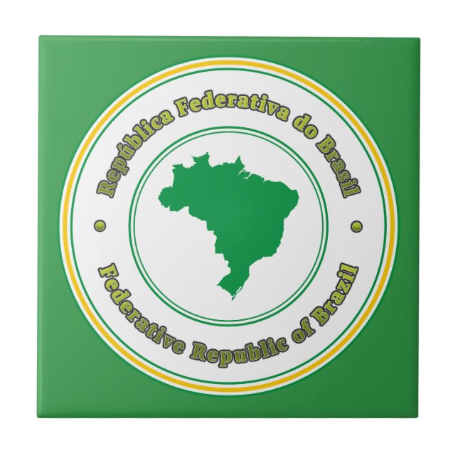 Brazil Tile (Front)