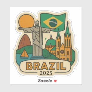 Brazil Travel Design with Custom Year