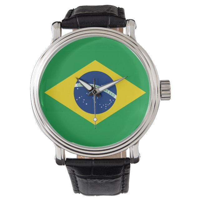 Brazil Watch - The flag of Brazil (Front)