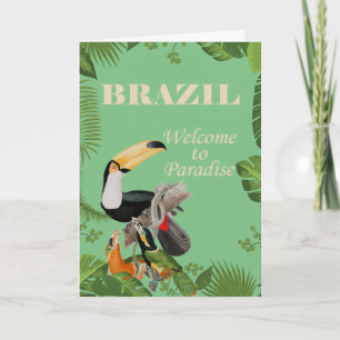 Brazil, Welcome to Paradise, Card
