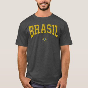 Brazil Women Men Brasil Brazilian Flag Green frien T-Shirt