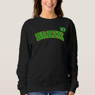 Brazil Women Men Kids Brasil Brazilian Flag Sweatshirt
