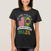 Brazilian American Flag Brazilian Roots USA