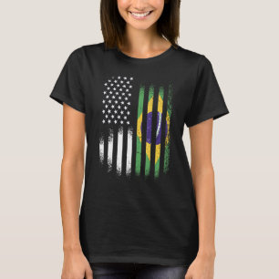 Brazilian American Heritage Month Brazil Patriot G T-Shirt