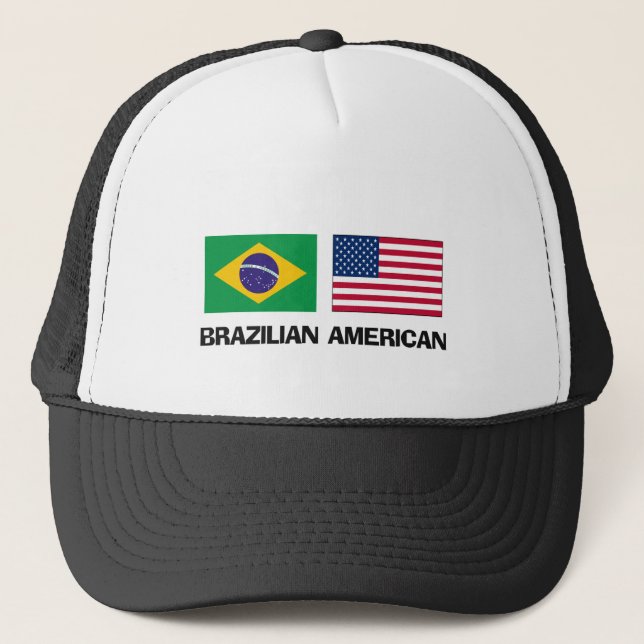 Brazilian American Trucker Hat (Front)