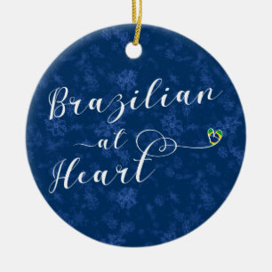 Brazilian At Heart Holiday Tree Ornament