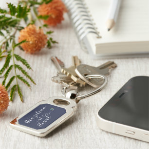 Brazilian At Heart Keyring, Brazil Key Ring