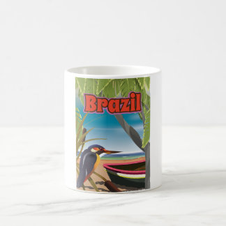 Brazilian Beach Post Card travel print Coffee Mug