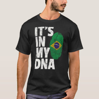 Brazilian Brazil Flag Pride Country Home Nation T-Shirt