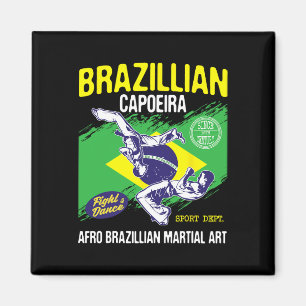 Brazilian Capoeira - Martial Arts Lover Dance Figh Magnet