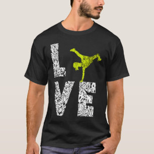 Brazilian Capoeira MMA Dance Combat Dancer Fighter T-Shirt