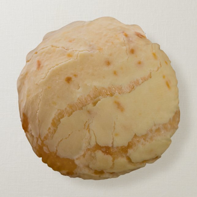 Brazilian Cheese Bread Round Cushion (Back)