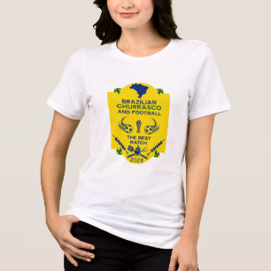 Brazilian Churrasco BBQ Time Tri-Blend Shirt