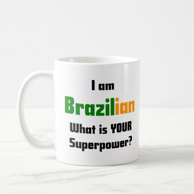 brazilian coffee mug (Left)